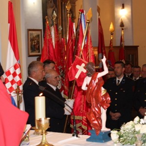 Proslava svetog Florijana, zaštitnika vatrogasaca u Vivodini